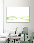 Obraz Zelená vlnovka 1467